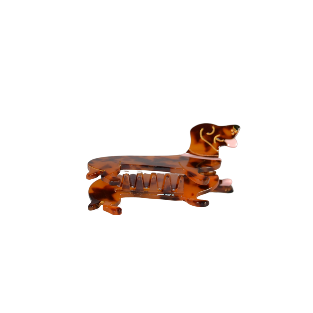 Sausage Dog Claw Clip