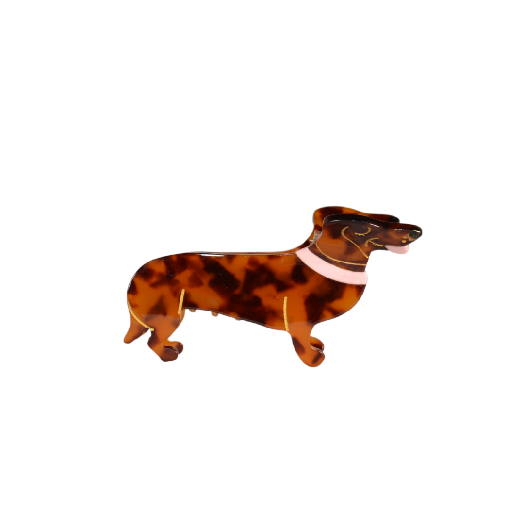 Sausage Dog Claw Clip